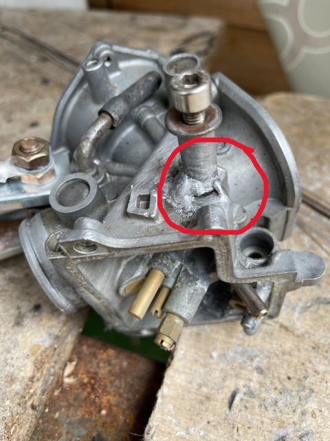 Aluminium Carburetor welding repair London